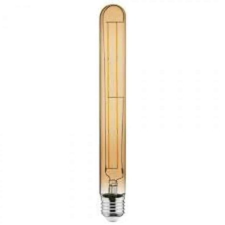 10x Stk. LED Filament Birne RUSTIC TUBE-6 6W E27 2200K
