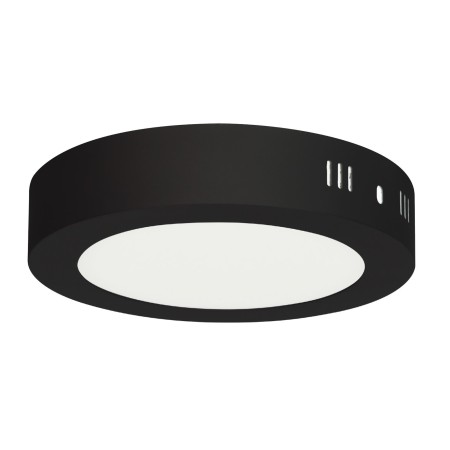 LED Aufbauleuchte CAROLINE-12 12W Schwarz 6400K