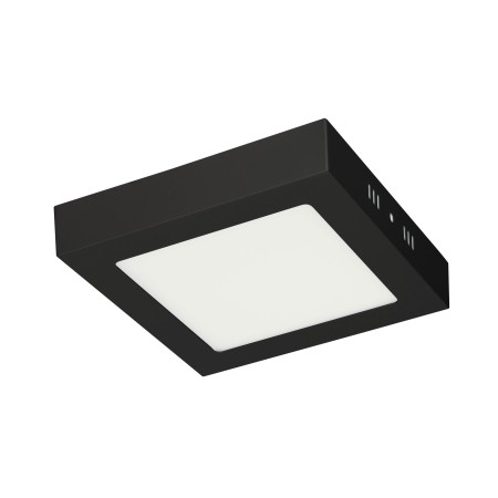 LED Flächenleuchte 16x16cm ARINA-12 12W Schwarz 6400K
