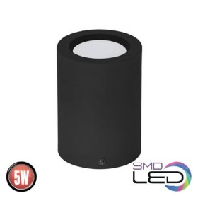 LED Aufbauleuchte SANDRA-5/XL Deckenleuchte 5W Schwarz 4200K