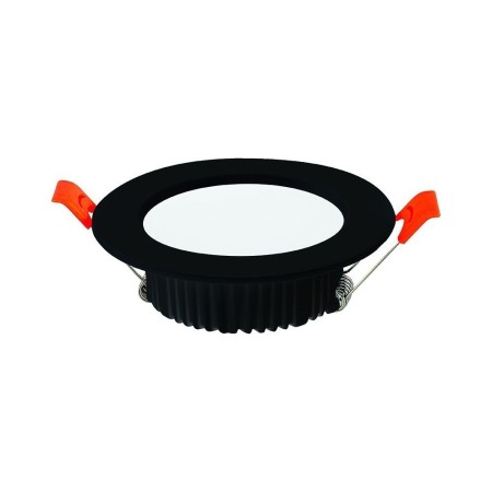 LED Einbau-Downlight Panel ALEXA-8 8W Schwarz 7000K