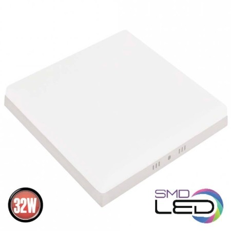 LED Aufbauleuchte 23x23cm CARLA-32/SQ 32W Weiß