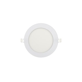 LED-Einbaupanel SLIM-15 15W ⌀190mm Weiß