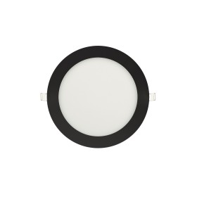 Dimmbares LED-Einbaupanel SLIM-18 18W ⌀221mm Schwarz