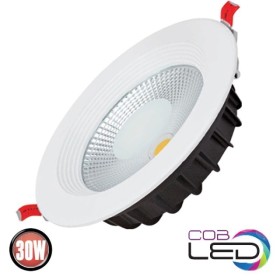 LED Einbaustrahler VANESSA-30 30W 6400K Weiß