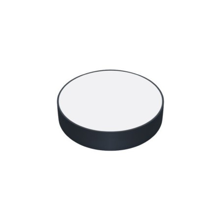 LED Aufbauleuchte SOFIA-24W rund, schwarz, 6400K