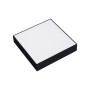 LED Aufbauleuchte 12x12cm SOFIA/S-18W eckig, schwarz, 6400K