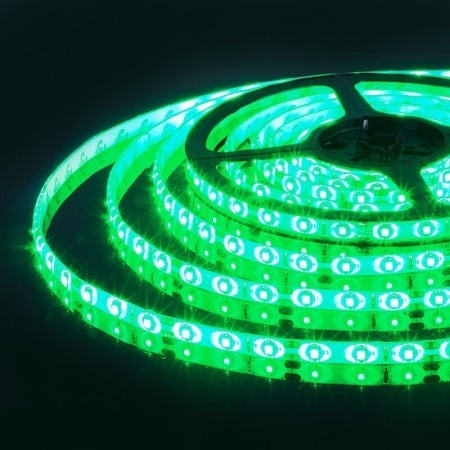 5m LED-Streifen REN Grün 12V DC IP65 Wasserdicht