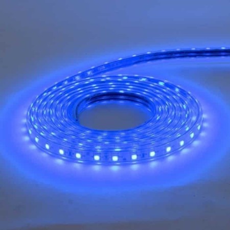 50m LED-Streifen VOLGA 220-240V blau IP65 Wasserdicht