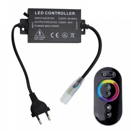 RGB-LED-RF-Controller-Set VOLGA RGB RF2 1500W 3x3A 10mm 220V
