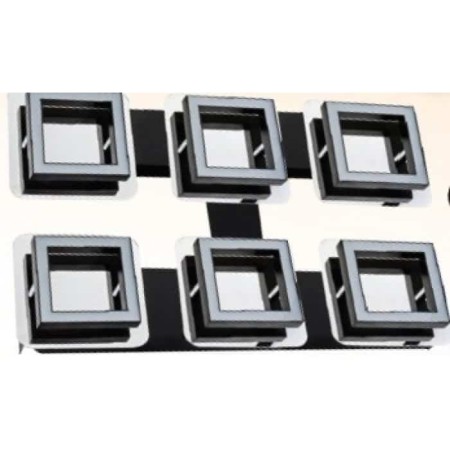 LED Deckenleuchte LIKIA-6 6x5W Chrom 4000K