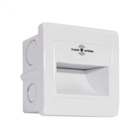 LED-Einbauleuchte für Treppenhäuser mit Mikrowellensensor 2W WEISS 4200K 110-265V