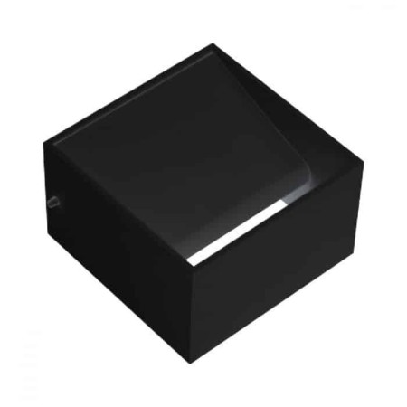 LED Wandleuchte TRUVA Schwarz 4200K 8W