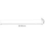 LED Linear Pendelleuchte INNOVA5-40 40W weiß