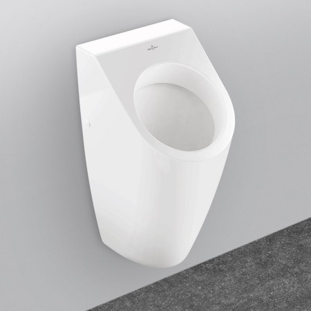 Villeroy & Boch Architectura Absaug-Urinal, mit Zielobjekt, Zulauf verdeckt