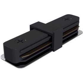 Schienenlichtverbinder GERADE Verbinder / Max. 16A, Schwarz Schienenlichtverbinder GERADE Verbinder / Max. 16A, Schwarz