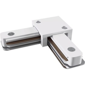 Schienenleuchtenverbinder L-Verbinder / Max. 16A, Weiß Schienenleuchtenverbinder L-Verbinder / Max. 16A, Weiß