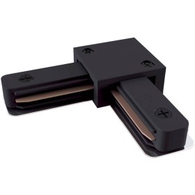 Schienenleuchtenverbinder L-Verbinder / Max. 16A, Schwarz Schienenleuchtenverbinder L-Verbinder / Max. 16A, Schwarz