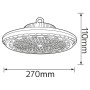 LED Ufo Hallenstrahler ARTEMIS-100 100W 6400K IP65