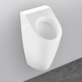 Villeroy & Boch Architectura Absaug-Urinal, mit Zielobjekt, Zulauf verdeckt