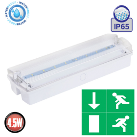 LED Notleuchte mit Aufkleber-Set HENRY 4,5W 30.000 Stunden LED Notleuchte mit Aufkleber-Set HENRY 4,5W 30.000 Stunden
