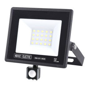 LED Flutlicht-Aussenstrahler mit PIR-Sensor LEON/S-20 20W 6400K IP65 Schwarz LED Flutlicht-Aussenstrahler mit PIR-Sensor LEON/S-20 20W 6400K IP65 Schwarz