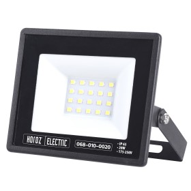 LED Flutlicht-Aussenstrahler LEON-20 20W Schwarz 6400K IP65 LED Flutlicht-Aussenstrahler LEON-20 20W Schwarz 6400K IP65