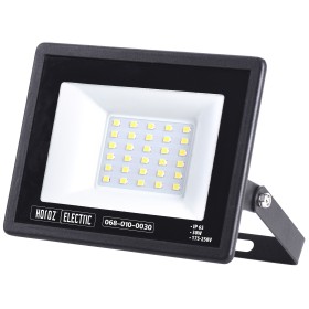LED Flutlicht-Aussenstrahler LEON-30 30W Schwarz 6400K IP65 LED Flutlicht-Aussenstrahler LEON-30 30W Schwarz 6400K IP65