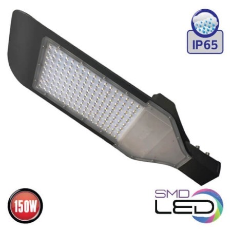 LED-Straßenlaterne ORLANDO-150 150W 6400K Schwarz