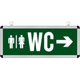 Led WC-Leuchte ROBSON 3W WC Rechts-Links Led WC-Leuchte ROBSON 3W WC Rechts-Links