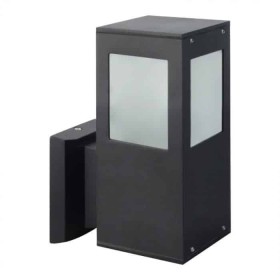 Garten-Wandleuchte POPLAR/SQ-2 E27 60W Typ 2 Schwarz Garten-Wandleuchte POPLAR/SQ-2 E27 60W Typ 2 Schwarz