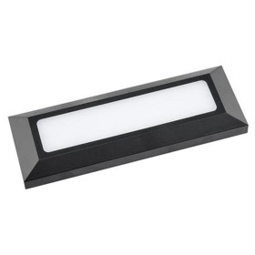 Led Garten Wandleuchte HORNGEN 4200K 5W Schwarz Led Garten Wandleuchte HORNGEN 4200K 5W Schwarz