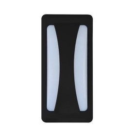 LED Garten Wandleuchte SESAM 12W 4200K, Schwarz LED Garten Wandleuchte SESAM 12W 4200K, Schwarz