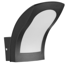 LED Garten Wandleuchte SUPERB 15W 4200K, Schwarz LED Garten Wandleuchte SUPERB 15W 4200K, Schwarz