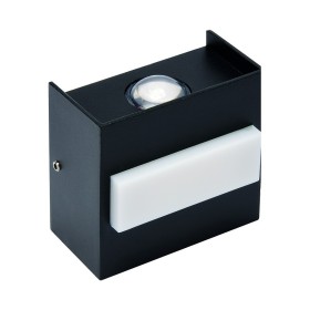 Led Garten Wandleuchte TWIST-5 5W Schwarz 4200K Led Garten Wandleuchte TWIST-5 5W Schwarz 4200K