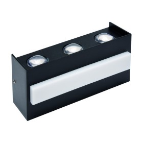 Led Garten Wandleuchte TWIST-12 12W Schwarz 4200K Led Garten Wandleuchte TWIST-12 12W Schwarz 4200K