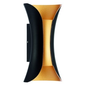 LED Garten Wandleuchte MARVEL-10 10W 4200K Schwarz Golden LED Garten Wandleuchte MARVEL-10 10W 4200K Schwarz Golden
