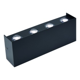 Led Garten Wandleuchte PROTON/S-8 8W 4200K Schwarz Led Garten Wandleuchte PROTON/S-8 8W 4200K Schwarz