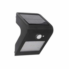 LED Solar Sicherheitslampe mit PIR-Sensor SIRIUS-1 1W, 4000K, Schwarz