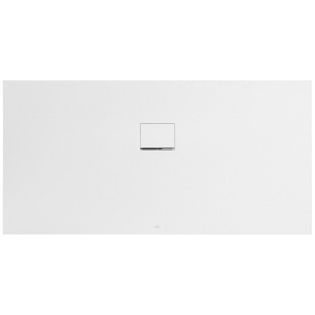 Villeroy & Boch Squaro Infinity Duschwanne 180 x 90 cm, lange Seite geschnitten