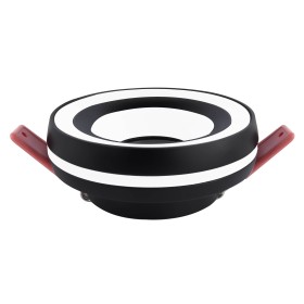 Downlight-Armatur AZER-2 GU10 Max. 10W Rund Schwarz