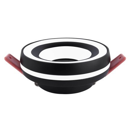 Downlight-Armatur AZER-2 GU10 Max. 10W Rund Schwarz