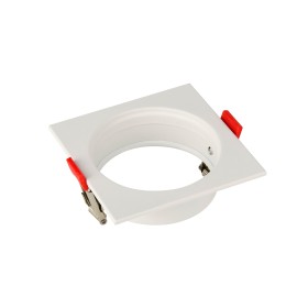 Downlight-Armatur für Modul-9 und Modul-G, RECESSED-SQ1 GU10 Max. 10W Quadratisch Weiß