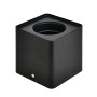 Downlight-Armatur für Modul-9 und Modul-G, SURFACE-SQ1 GU10 Max. 10W Quadratisch Schwarz