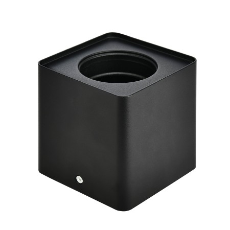 Downlight-Armatur für Modul-9 und Modul-G, SURFACE-SQ1 GU10 Max. 10W Quadratisch Schwarz