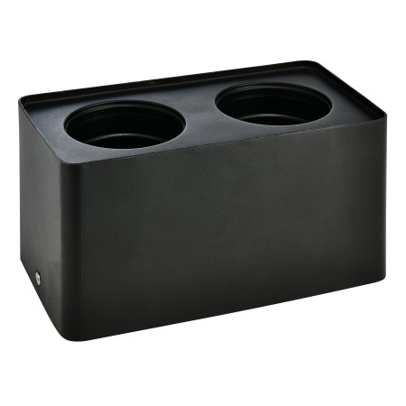 Downlight-Armatur für Modul-9 und Modul-G, SURFACE-SQ2 GU10 Max. 10W Quadratisch Schwarz