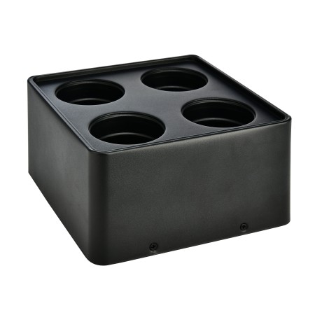 Downlight-Armatur für Modul-9 und Modul-G, SURFACE-SQ4 GU10 Max. 10W Quadratisch Schwarz