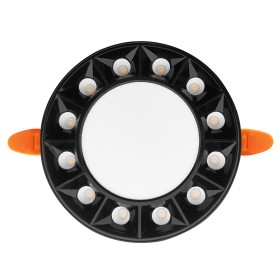 LED Einbaustrahler HARLEY-10 10W CCT-Einstellbar(3000K, 6500K) Schwarz