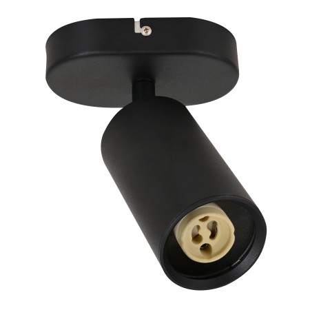 LED Aufbaustrahler JOKER-1 GU10 360° drehbar, 90° schwenkbar Schwarz