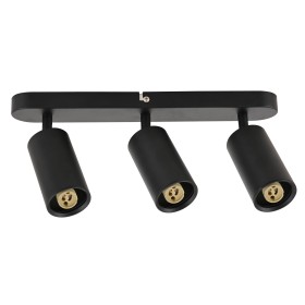 LED Aufbaustrahler JOKER-3 3xGU10 360° drehbar, 90° schwenkbar Schwarz linear